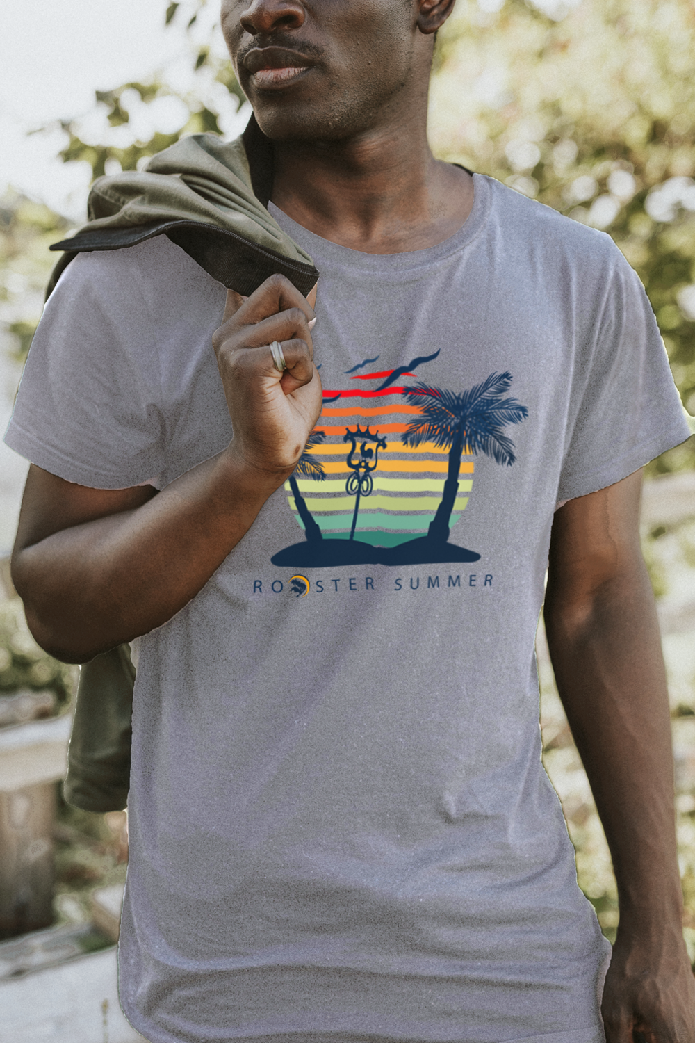 T-Shirt “Rooster Summer” MAN